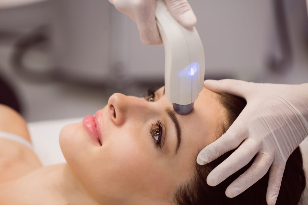 Advanced IPL laser skin treatment for radiant, rejuvenated skin